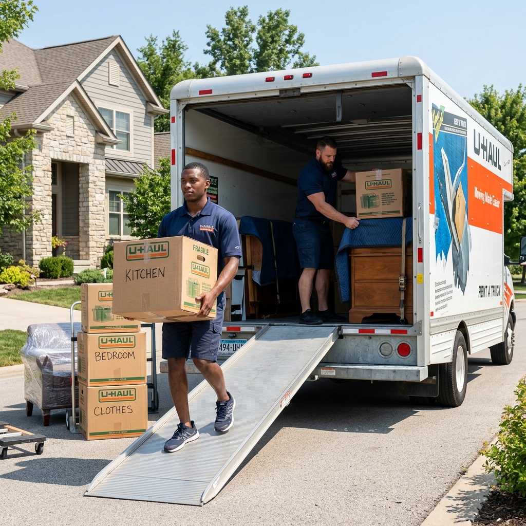 U-Haul Loading & Unloading